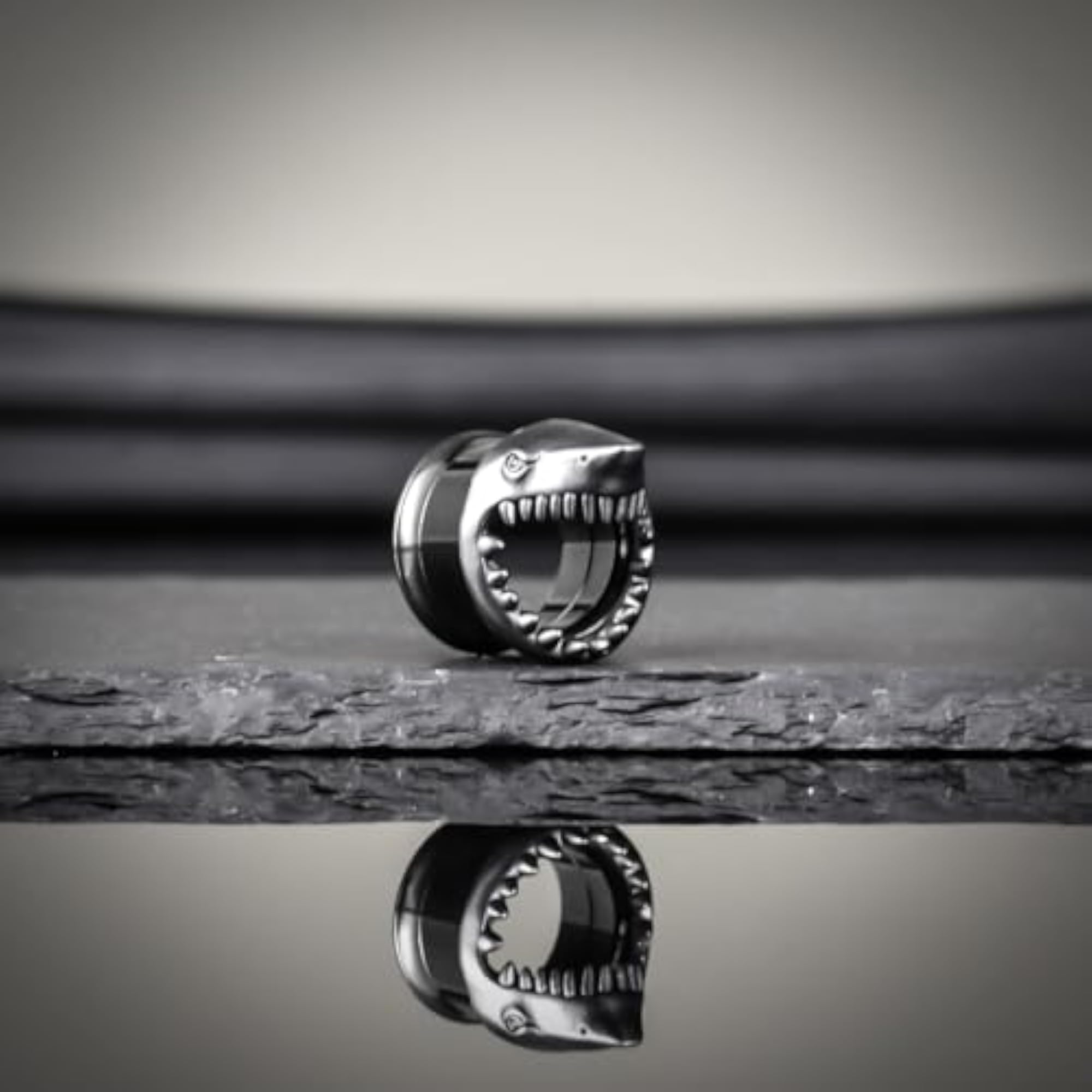 Shark Design Stainless Steel Tunnels, Screw Back Gauges